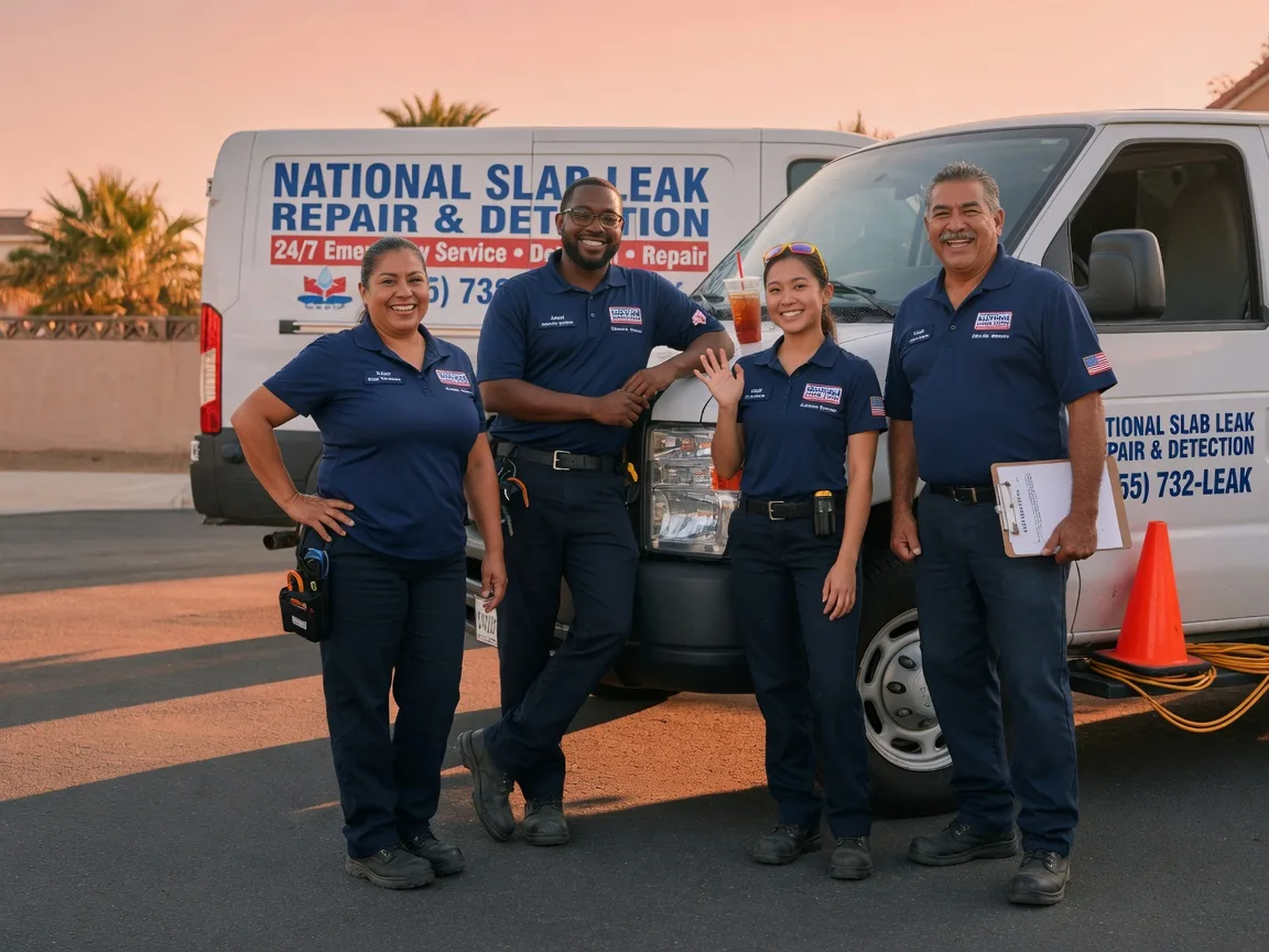 Slab Leak Detection company in Fontana, CA